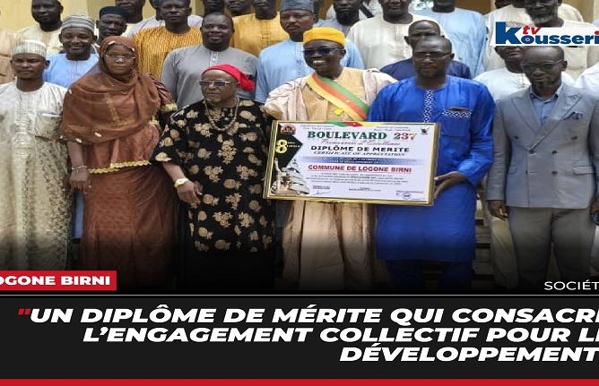 LOGONE BIRNI : un diplôme de mérite qui consacre l’engagement collectif pour le développement